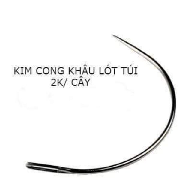 Kim khâu cong lót túi