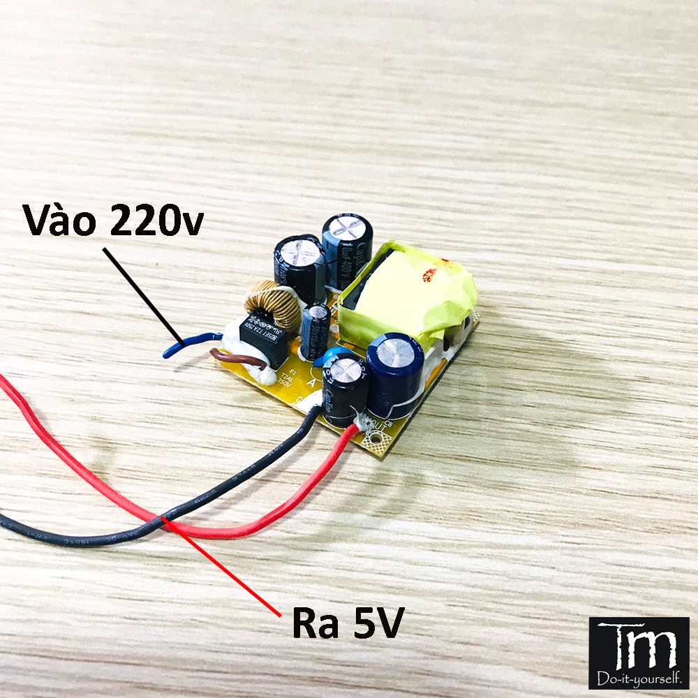 Adapter Nguồn Không Vỏ 5v2A