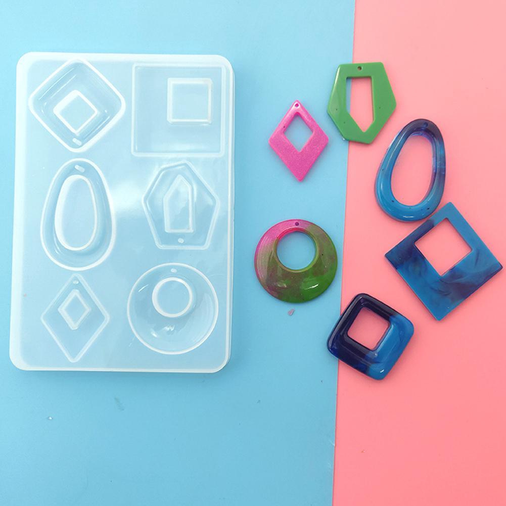 Khuôn Silicone làm mặt Vòng cổ bông tai DIY
