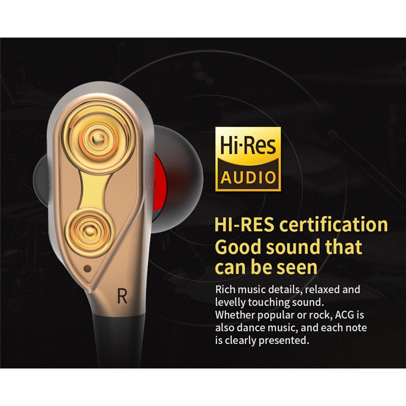 Tai Nghe Nhét Tai HIFI QZ/Hether/No CK8