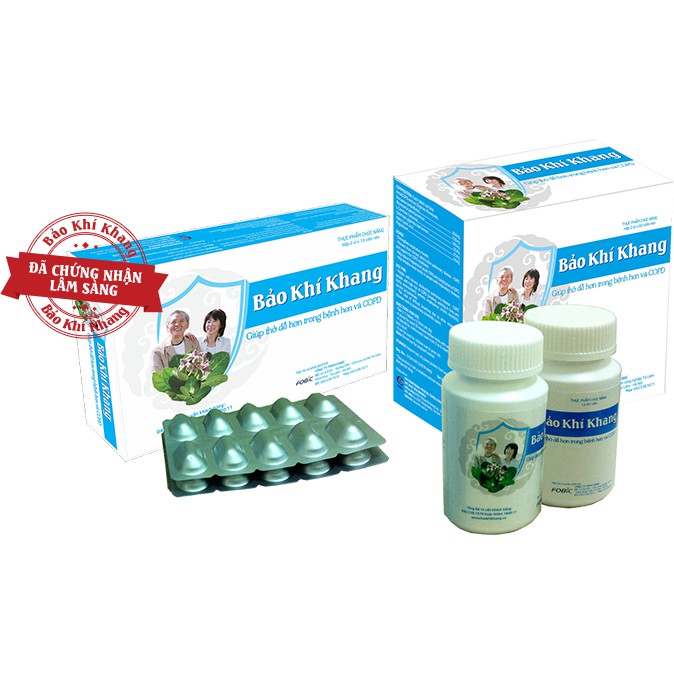 Bảo khí khang - Tăng cường sức khỏe hô hấp - Hộp to 120 viên | BigBuy360 - bigbuy360.vn