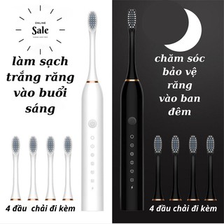 Bàn Chải Điện Đánh Răng 6 Chế Độ Chăm Sóc Răng - Bàn Chải Đánh Răng Tự Động SONIC X3
