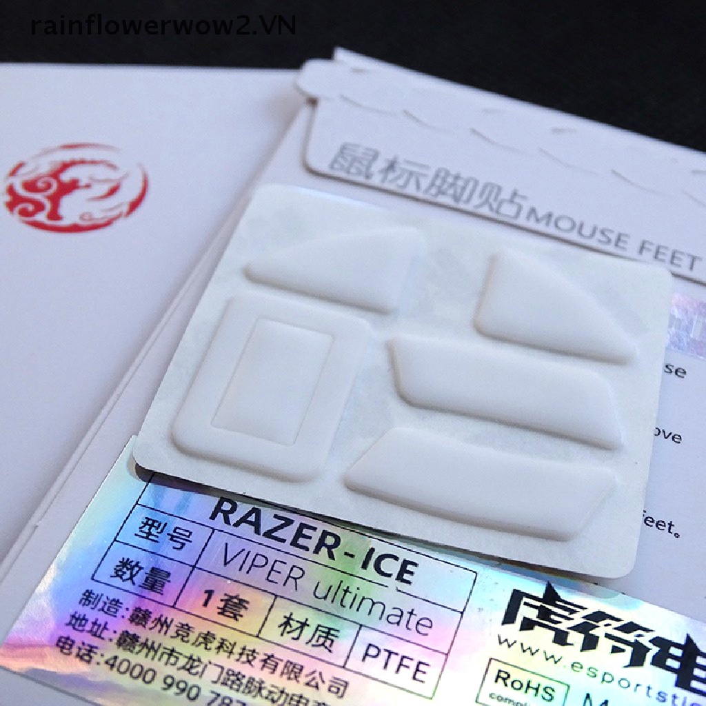 [flower] Miếng Dán Chân Chuột Razer Viper / Viper Cuối Cùng / Viper mini Phiên Bản Băng Nâng Cao
