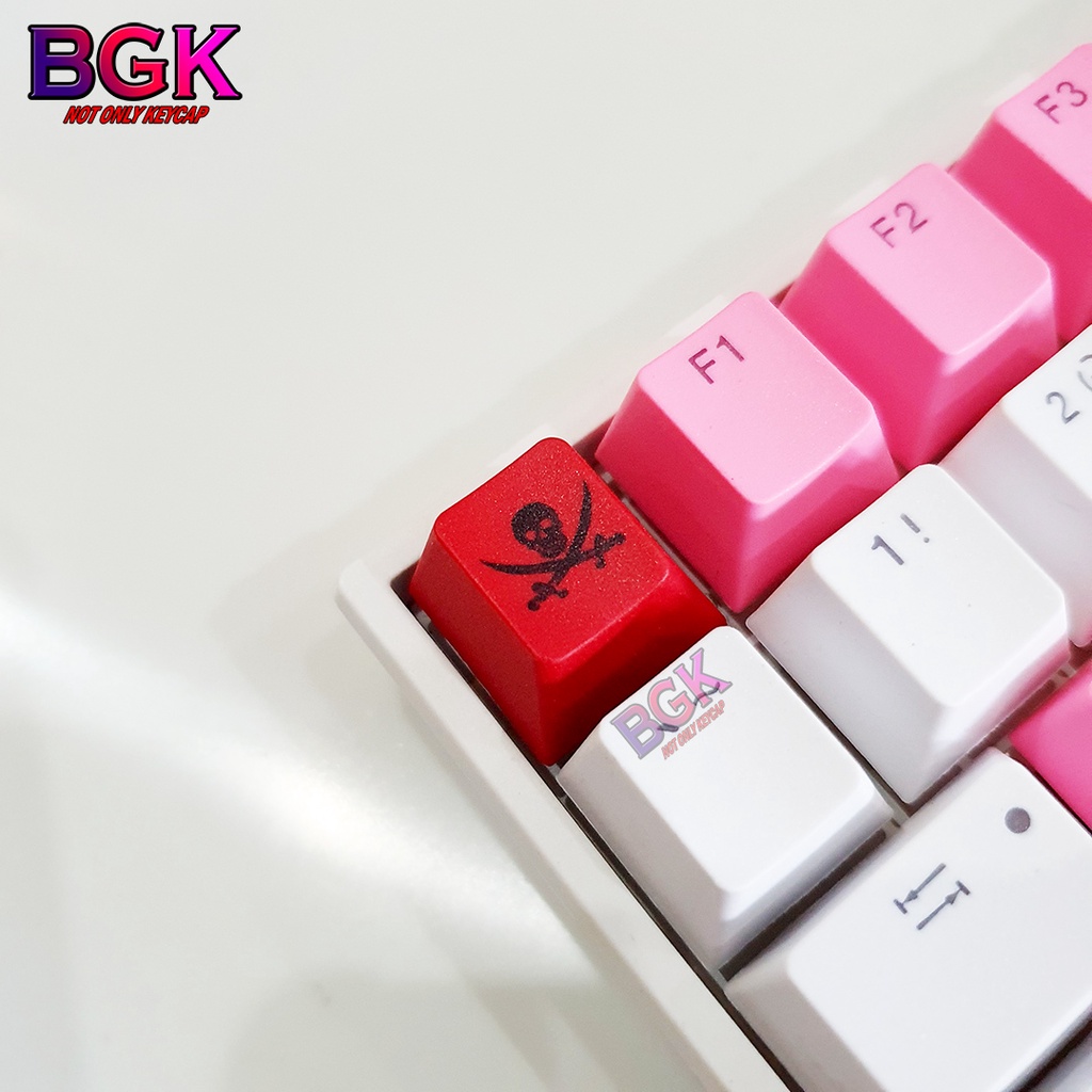Keycap Lẻ Màu Đỏ Tươi Cherry profile in dye sub