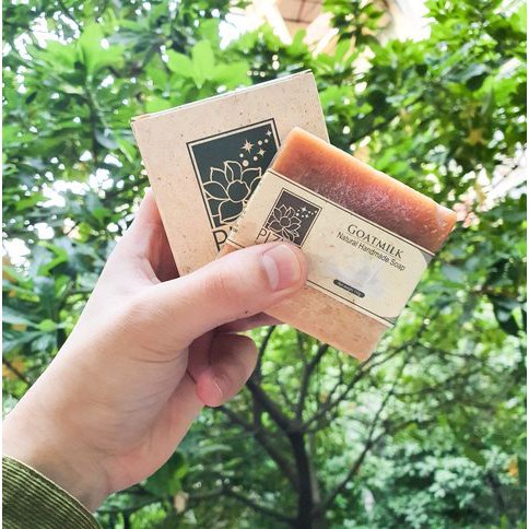 Xà Phòng Thiên Nhiên GOATMILK SOAP PIZKIE  - SỮA DÊ