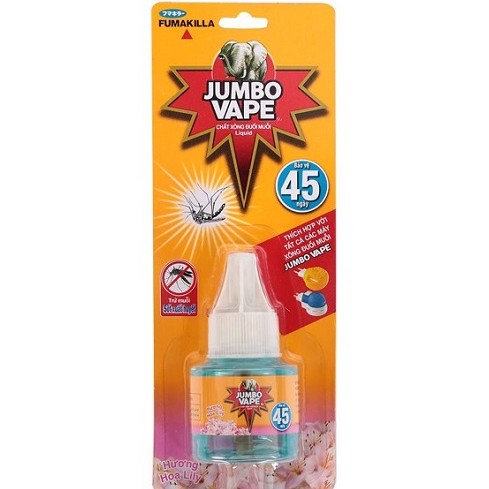 Tinh dầu xông đuổi muỗi Jumbo Vape của công ty Nhật bản