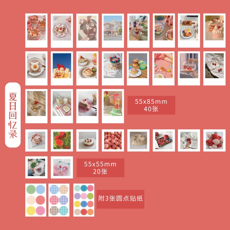 Set 60 thẻ giấy độc đáo dùng trang trí thủ công