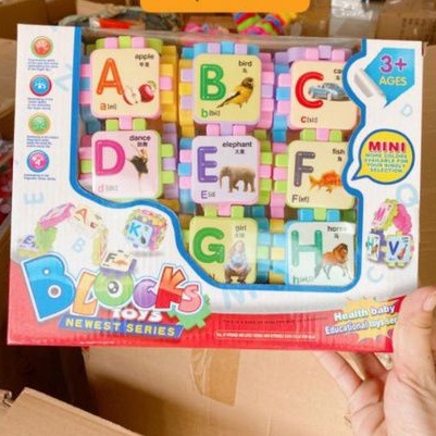 Xếp Hình Bảng chữ cái ABC cho trẻ phát triển khả năng tư duy sự khéo léo của đôi tay và học bảng chữ cái