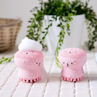 Cọ rửa mặt Bạch Tuộc