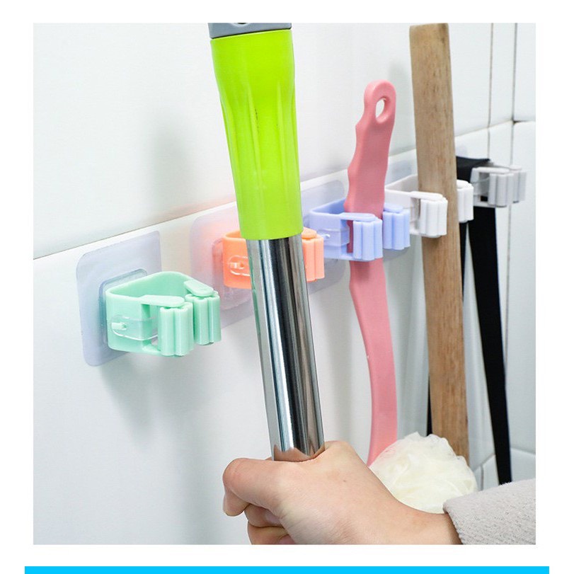 Giá Kẹp Cán Chổi,Treo Ô