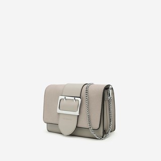 Hàng Mới Về Vascara - Túi Đeo Chéo Phối Belt - SHO 0118 - Màu Xám - Vascara