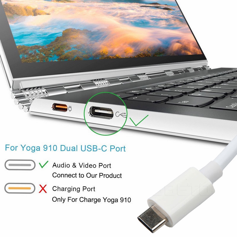 Cáp chuyển đổi từ cổng type C sang VGA USB 3.1 | WebRaoVat - webraovat.net.vn