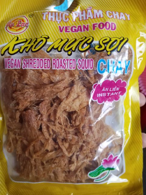 KHÔ MỰC SỢI CHAY/ ĂN CHAY-TƯƠNG [ĂN LIỀN]