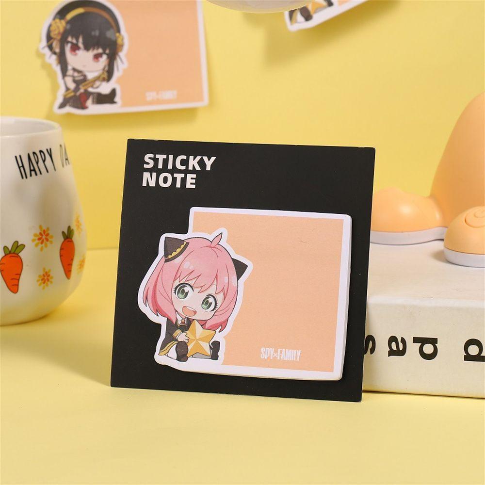 [COD] Giấy Ghi Chú Gián Điệp X Family Đồ Dùng Học Sinh Anya Forger Anime Dính Giấy Ghi Chú Gián Điệp Gia Đình