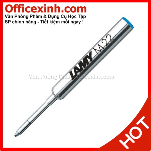 Ruột bút Lamy M22 Compact Ballpoint Medium Xanh