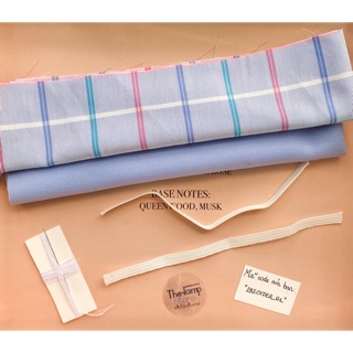 Bộ kit may scrunchies đơn giản
