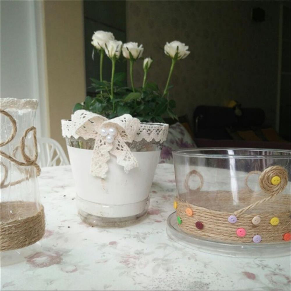 Cuộn dây đay tự nhiên mới dùng trang trí tiệc cưới 30m