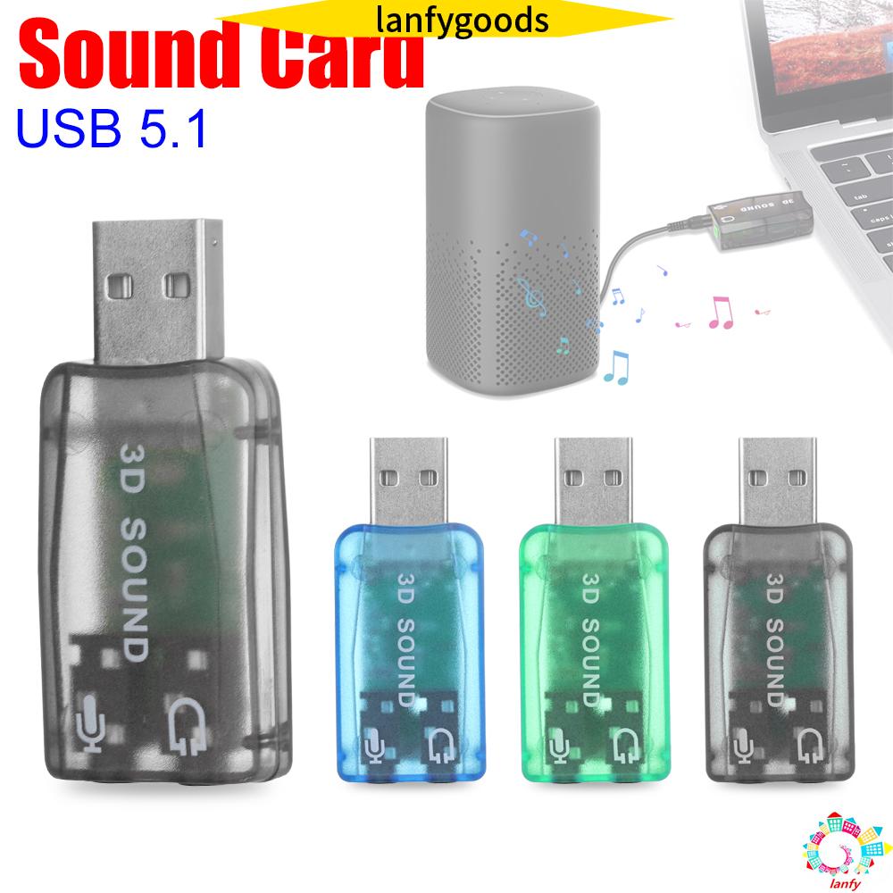 Card Âm Thanh Usb 2.0 Đa Dụng Chất Lượng Cao