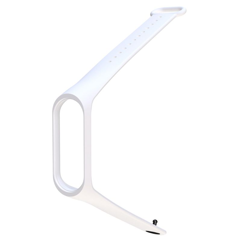 Dây Đeo Thay Thế Chất Liệu Silicon Màu Trơn Cho Xiaomi Mi Band 4 3