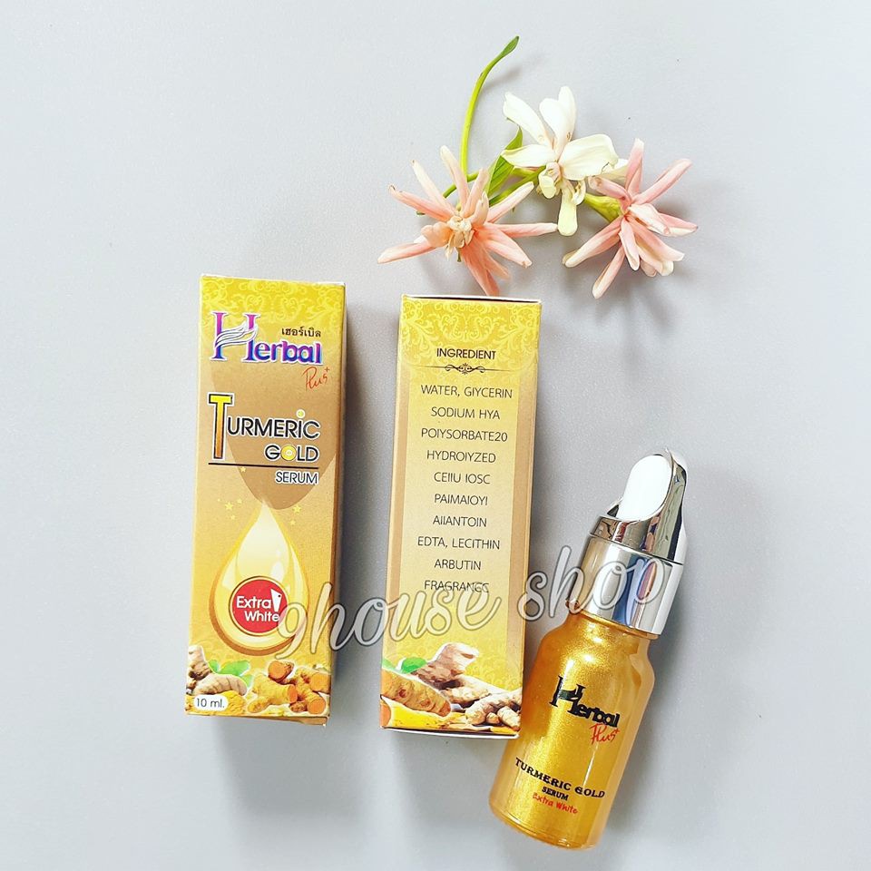 SERUM NGHỆ HERBAL TURMERIC GOLD THÁI LAN 10ml | BigBuy360 - bigbuy360.vn