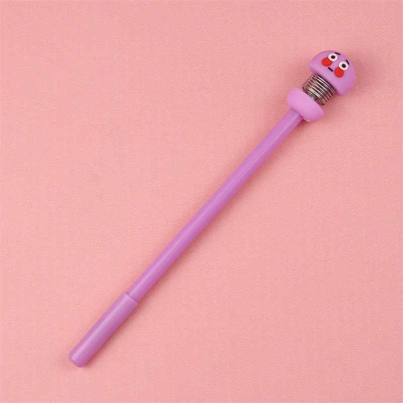 1 Bút Mực Nước Ngòi 0.38mm Màu Đen Họa Tiết Hoạt Hình