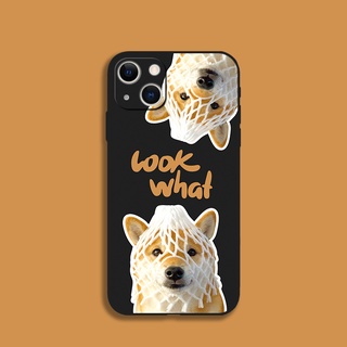 Ốp Điện Thoại Mềm Hình Cún Shiba Inu Cho iPhone 13 mini 14 15 Pro Max 11 12 Pro Max 6s 7 8 Plus X XS Max XR SE2