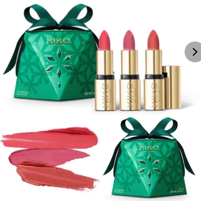 [ Sỉ , lẻ ] Set 3 son Powder Power Lipstick phiên bản giới hạn mùa Noel 2020 vừa mới ra