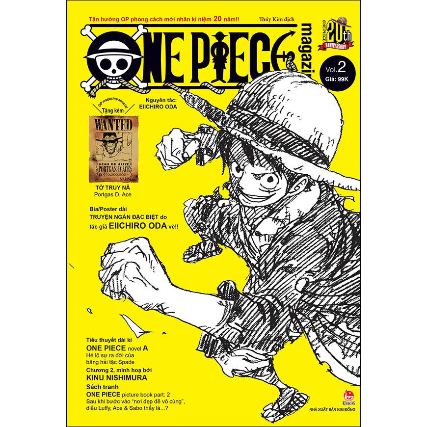 Sach One Piece Magazine Vol 2 Nxb Kim đồng Tại Ha Nội
