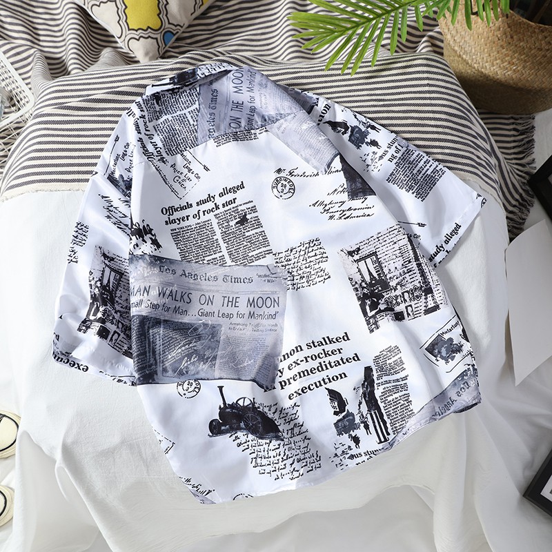 Áo sơ mi khổ rộng thời trang sành điệu cho nam | BigBuy360 - bigbuy360.vn