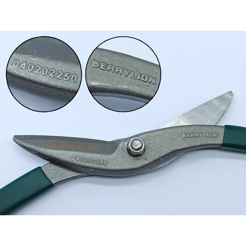 Kéo cắt tôn Sư Tử Berrylion 250mm