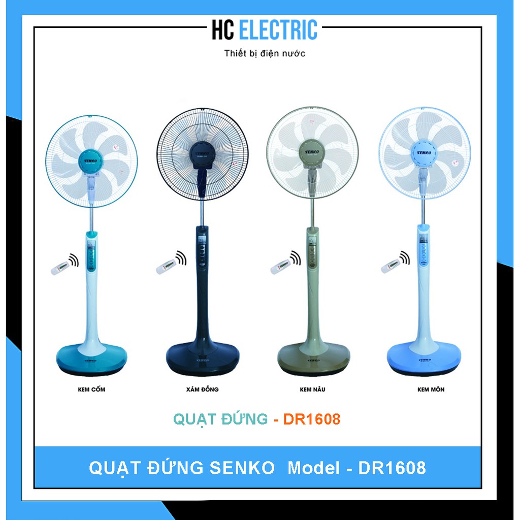 [ RẺ VÔ ĐỊCH ] Quạt Đứng SENKO - Model - DTS107 - DTS1607 - DCN1808 - DCN1806 - DR1608( Bảo hành 2 năm)