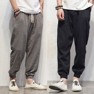 Quần jogger thun đáy thụng thời trang nam nữ