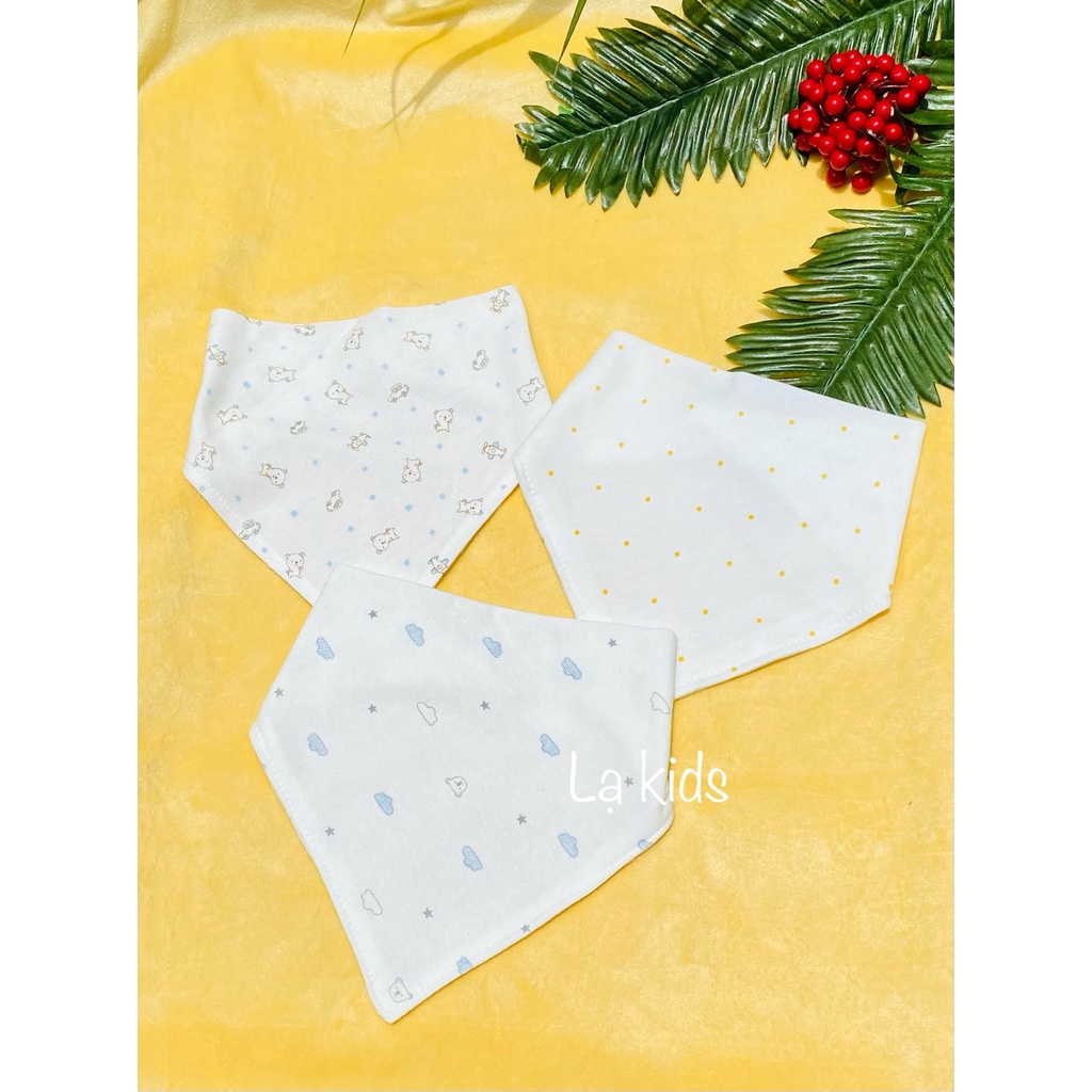 Yếm cotton mềm mại, mỏng vừa [LK-045], thích hợp dùng 4 mùa cho bé