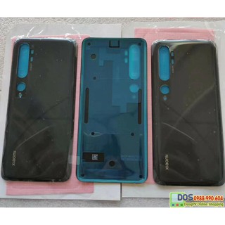 Mặt kính sau xiaomi mi note 10, thay nắp lưng xiaomi mi note 10 kính