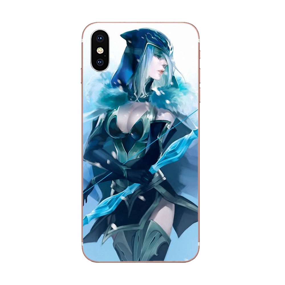 Ốp Điện Thoại Tpu Mềm In Hình League Of Legends Cho Apple Iphone 11 Pro X Xs Max Xr 6 6s 7 8 Plus