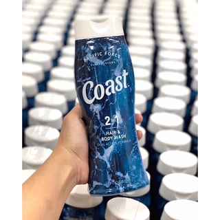 Sữa Tắm Gội Nam COAST PACIFIC FORCE 532ML Chính Hãng Mỹ 532ml