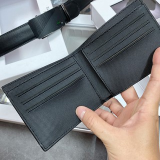 Set Lacoste ví nịt chéo giữa - S124