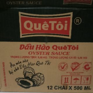 DẦU HÀO QUÊ TÔI CHAI 500ML tem mới