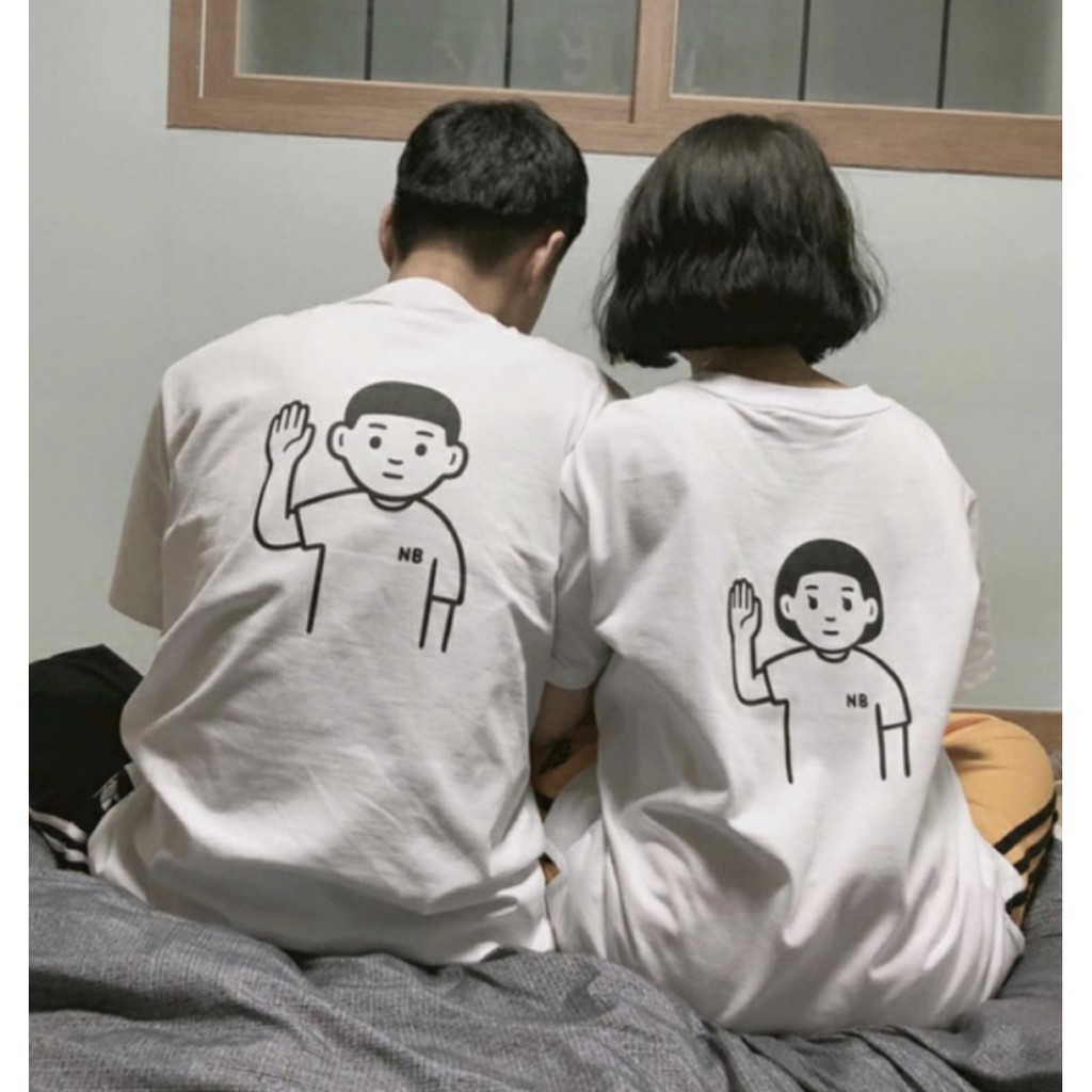 Áo thun Stee HI BOY and GIRL - Giá sỉ Unisex