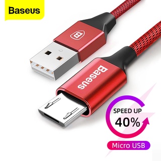 Dây cáp sạc nhanh Baseus cổng Micro USB 2A dành cho Android Samsung
