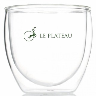 Ly Thủy Tinh 2 Lòng - Le Plateau Coffee