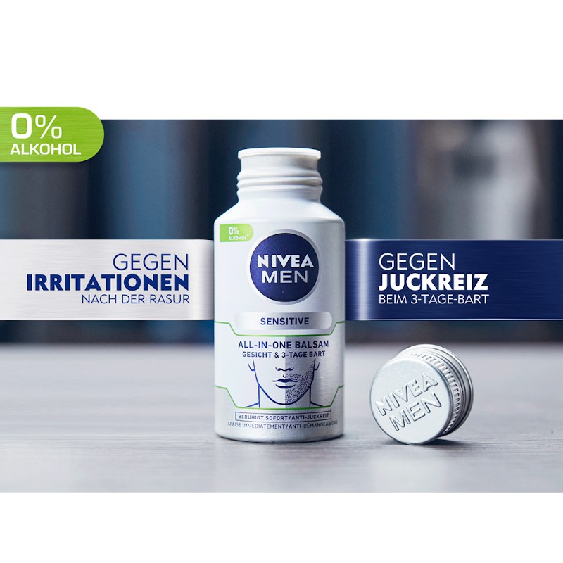 Nivea Men Sensitive Sữa rửa mặt, Kem dưỡng trắng da… cho da nhạy cảm - Nội địa Đức