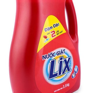 Nước giặt Lix đậm đặc 3.8kg