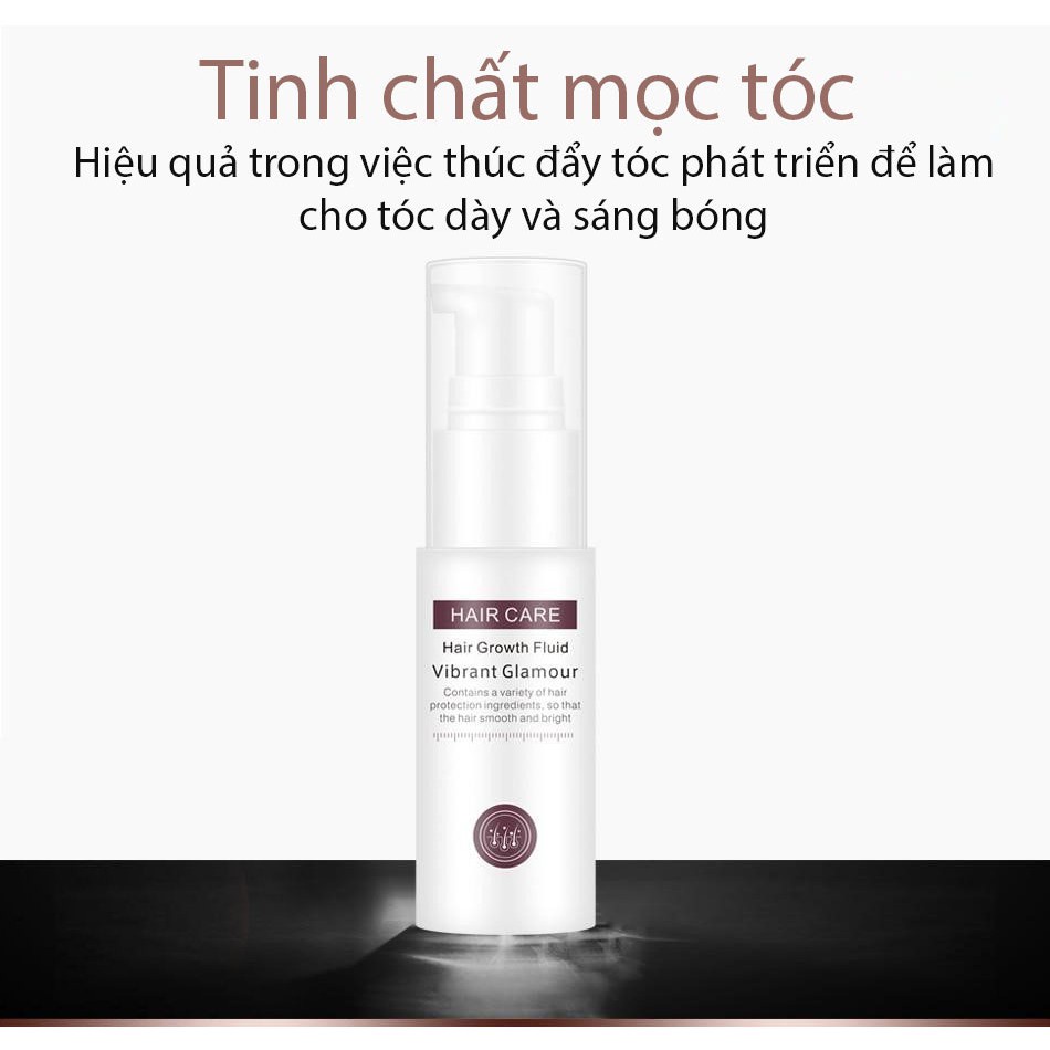 VIBRANT GLAMOUR Tinh Chất Mọc Tóc [Freeship] Serum Phục Hồi &amp; Nuôi Dưỡng Tóc Hư Tổn Kích Thích Mọc Tóc Dạng Xịt 30Ml