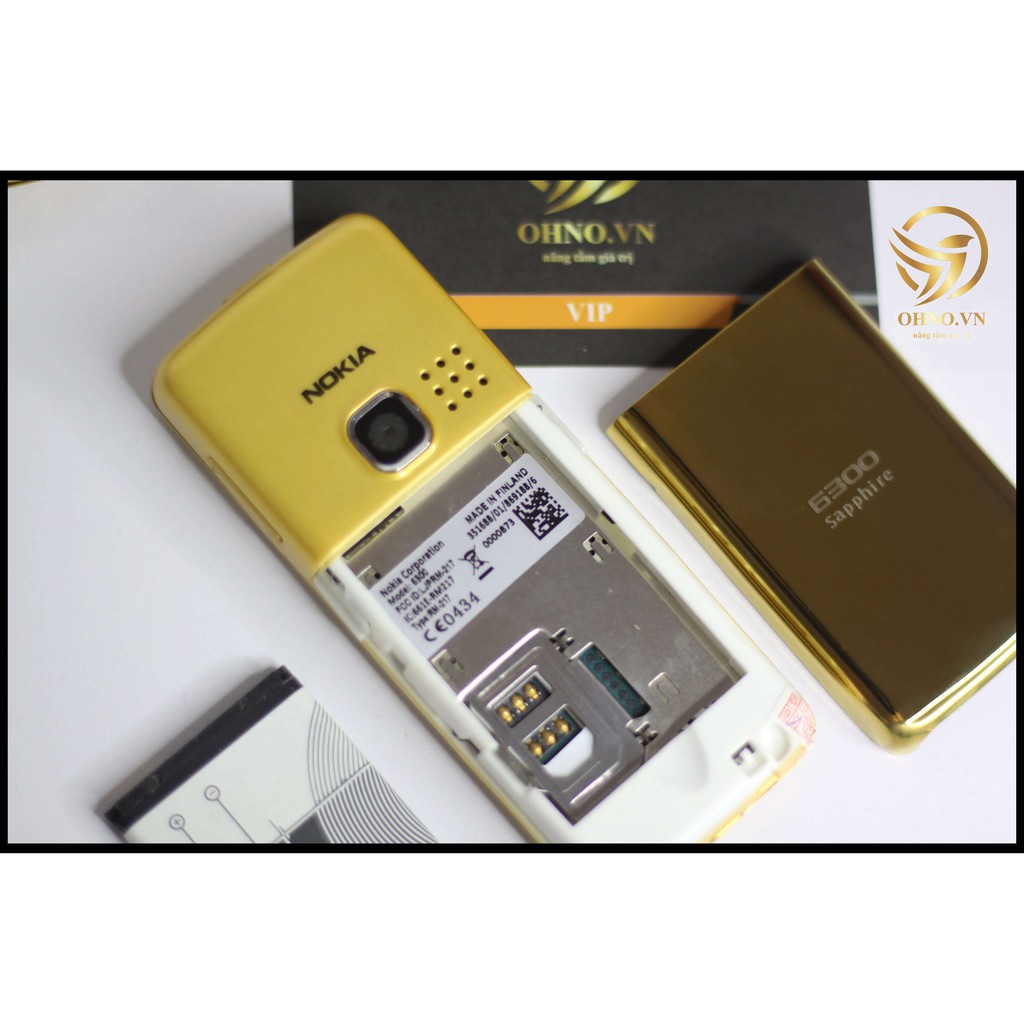 Điện thoại Nokia 6300 Gold Main Zin – OHNO Chính Hãng Bảo Hành 24 Tháng