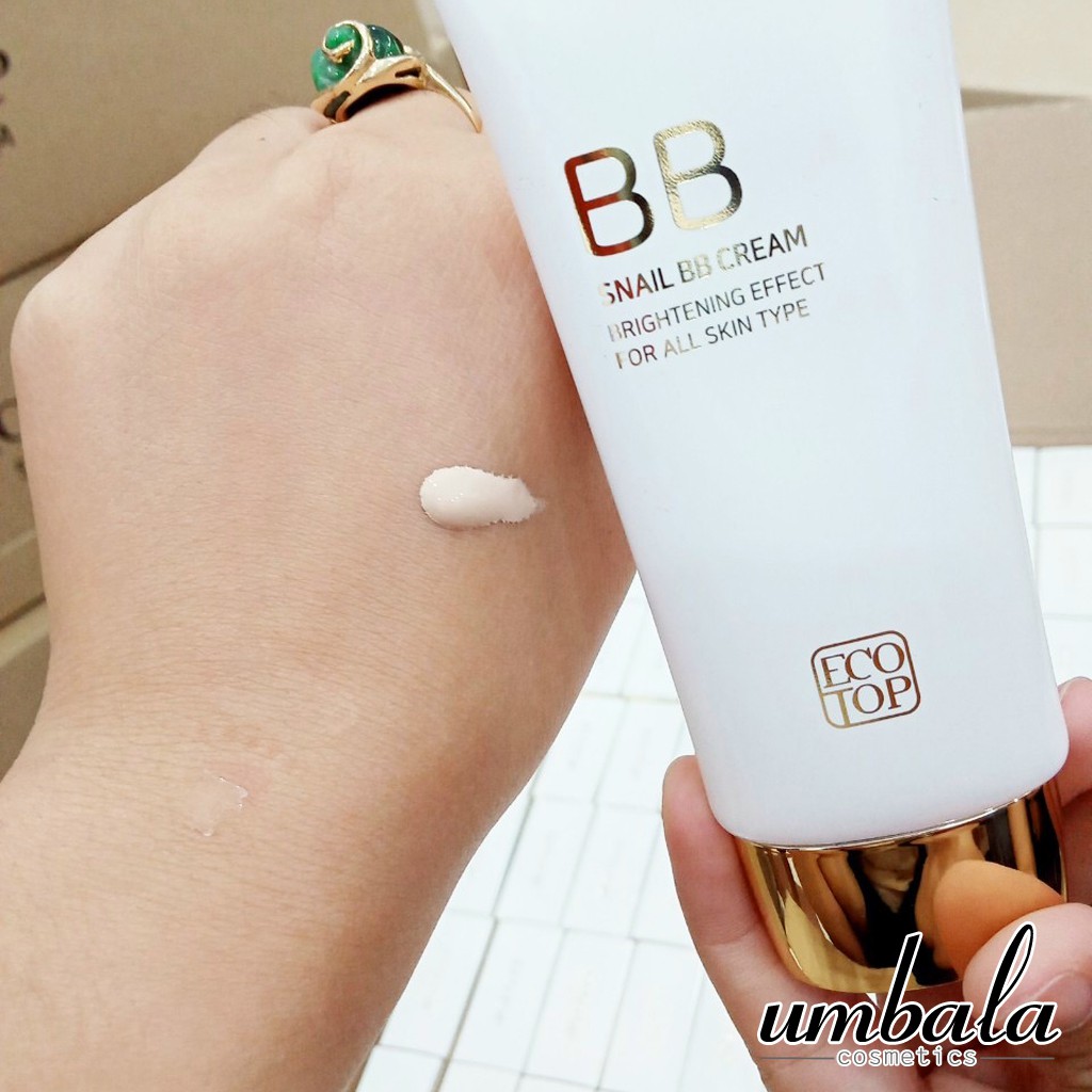 Kem nền chống nắng SNAIL BB Cream ECOTOP (50ml) | BigBuy360 - bigbuy360.vn