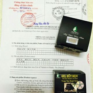 [ CHÍNH HÃNG - CÓ TEM] Gel hút mụn Ngân Bình