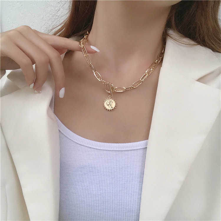 Vòng cổ Hai Lớp Phong Cách Thời Trang Mới