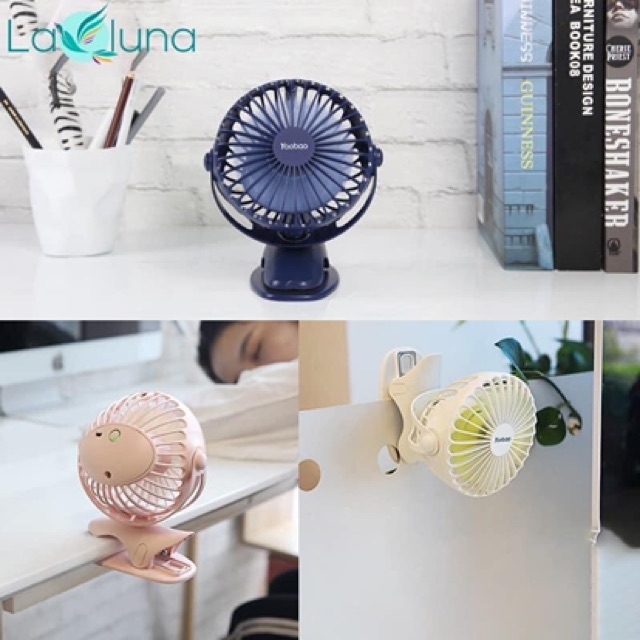 Quạt tích điện có giá kẹp tiện lợi | BigBuy360 - bigbuy360.vn
