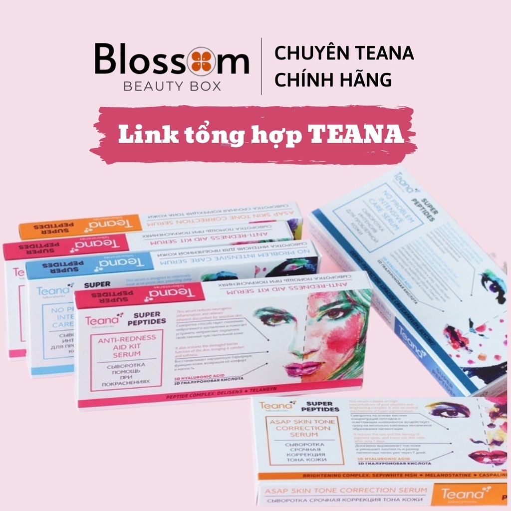 Serum Tеana Nga - Asap, No Problem, Anti redness, D6, B3, B4